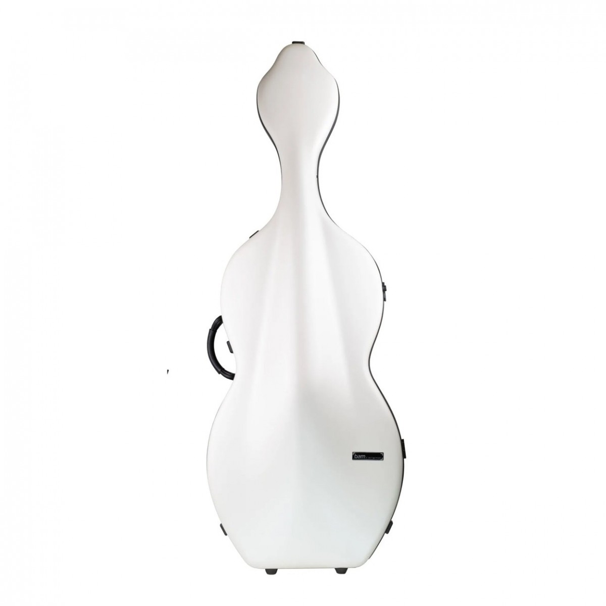 BAM 1003XL BonBon Hightech Cello Case With Wheels – White — view 1