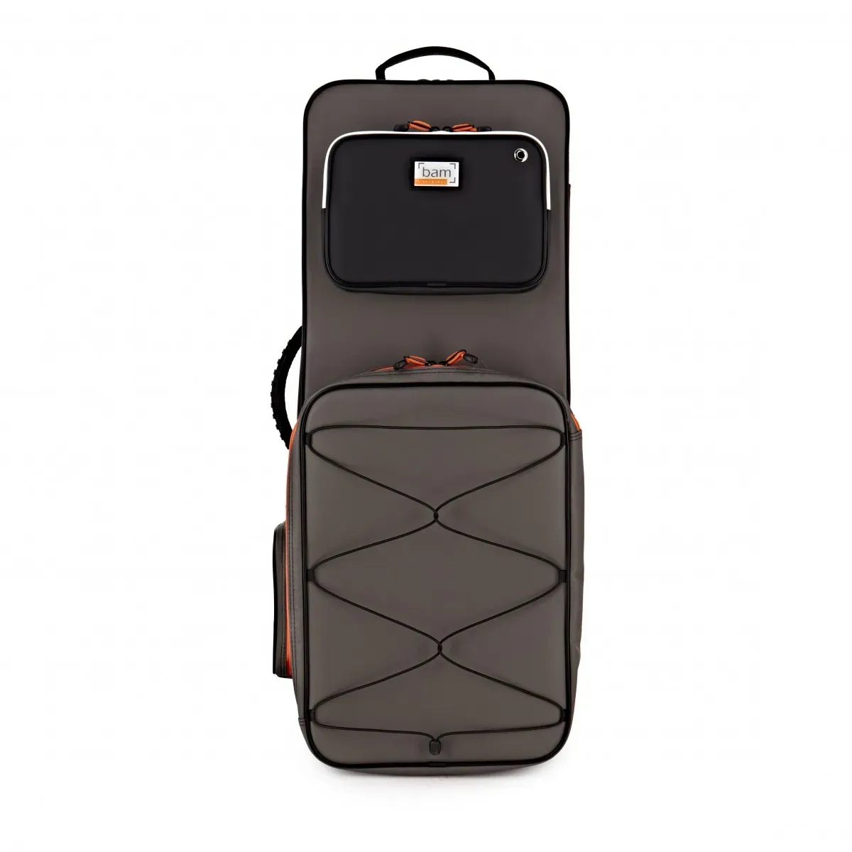 BAM Peak Performance Tenor Saxophone Case - Black and Grey