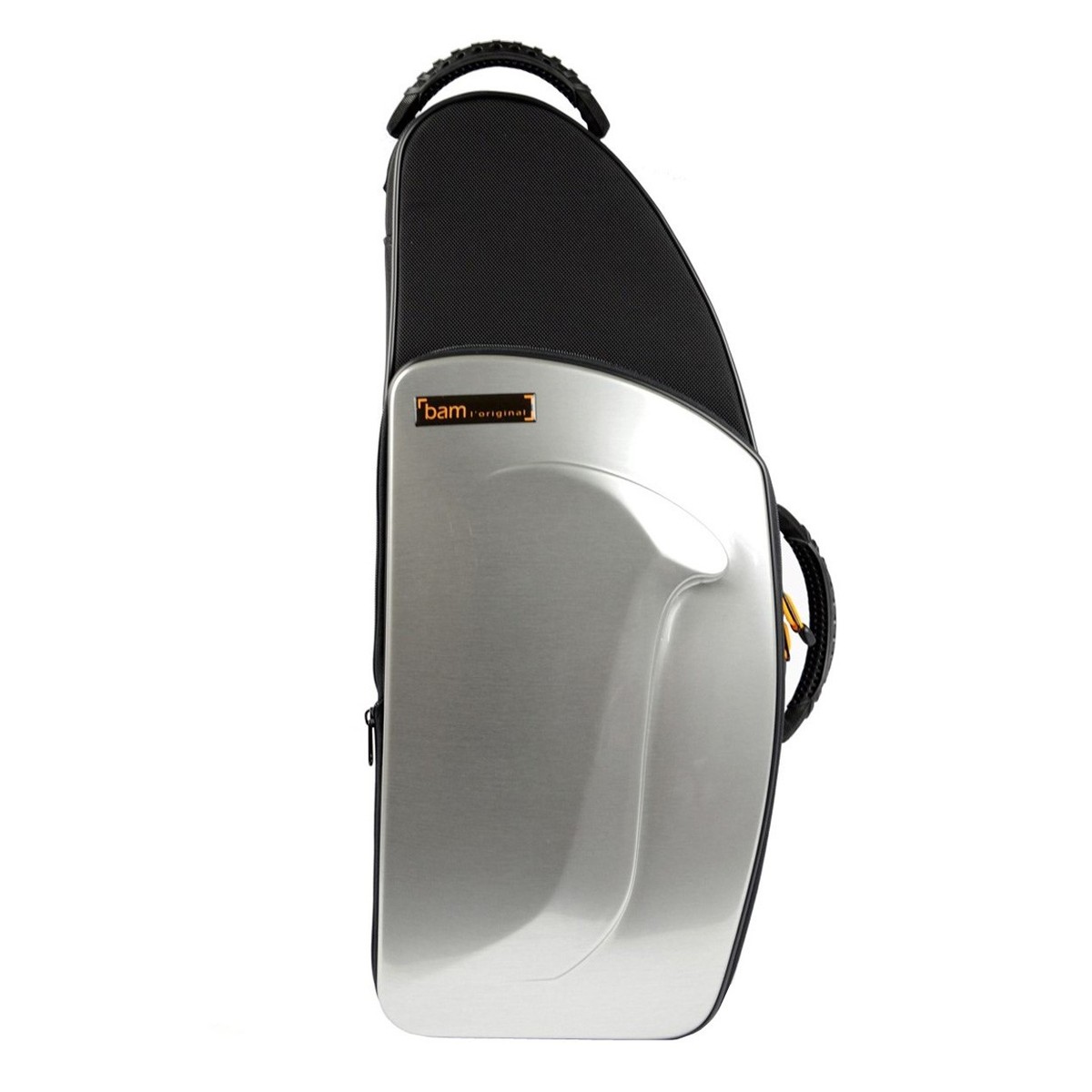 BAM New Trekking Alto Saxophone Case – Brushed Aluminium — view 1