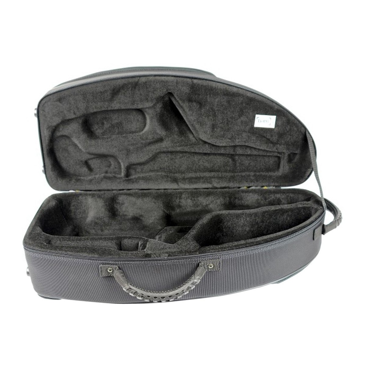 BAM New Trekking Alto Saxophone Case – Brushed Aluminium — view 4