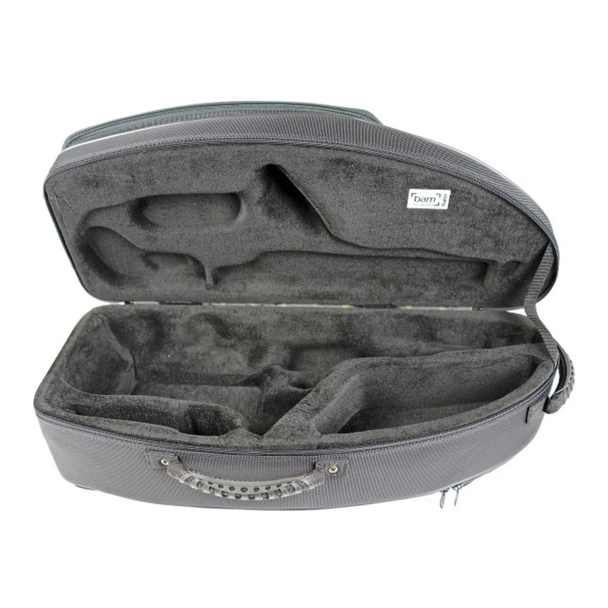 BAM New Trekking Alto Saxophone Case – Black Carbon — view 3