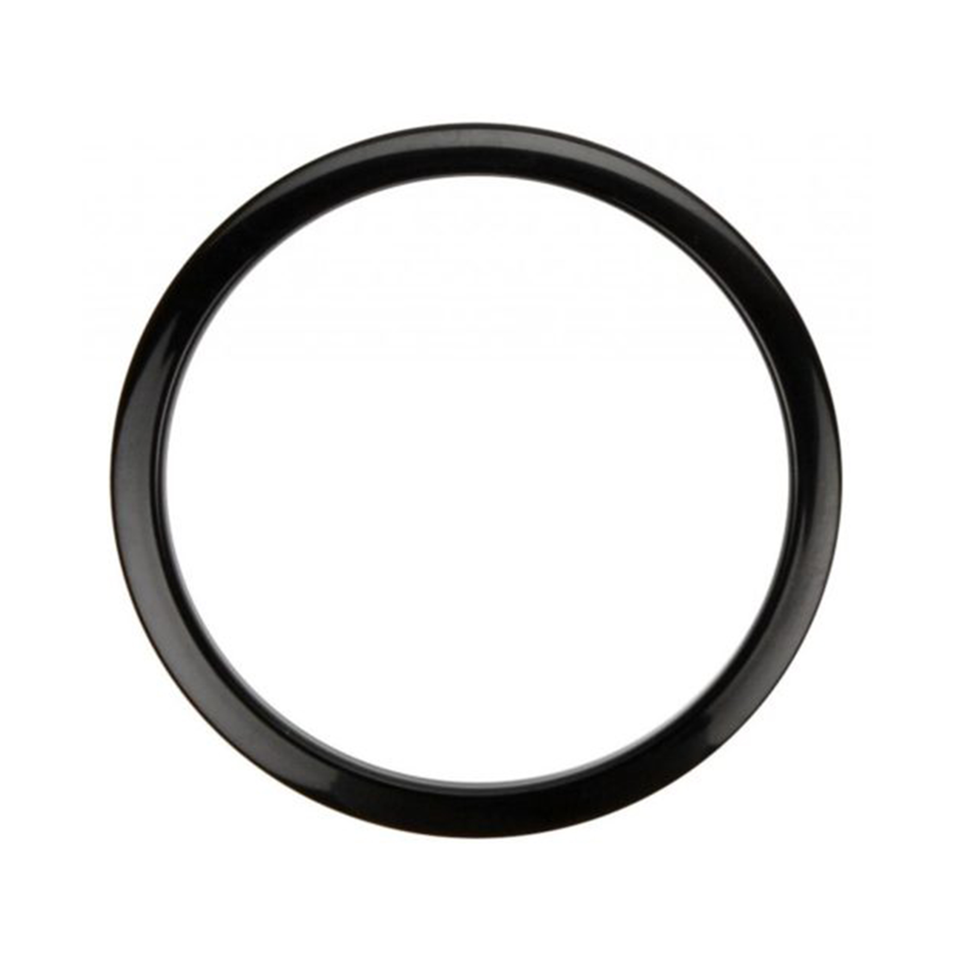 Ahead Bass Drum O’S 6′′ Hole Port Ring – Black — view 1