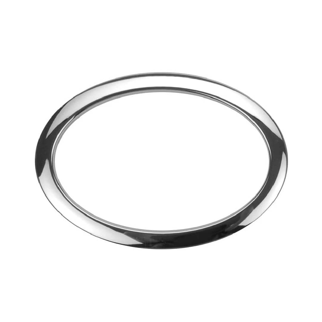 Bass Drum O’s Oval Bass Drum 6″ Port Chrome — view 1