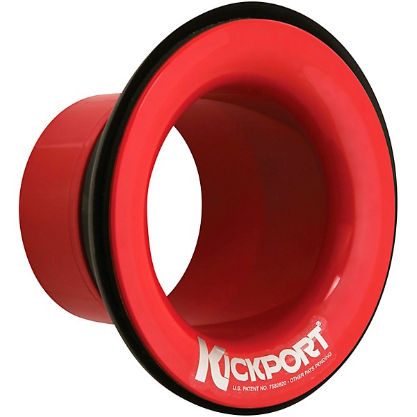 KickPort KP2 Bass Drum Enhancer Port – Red — view 1