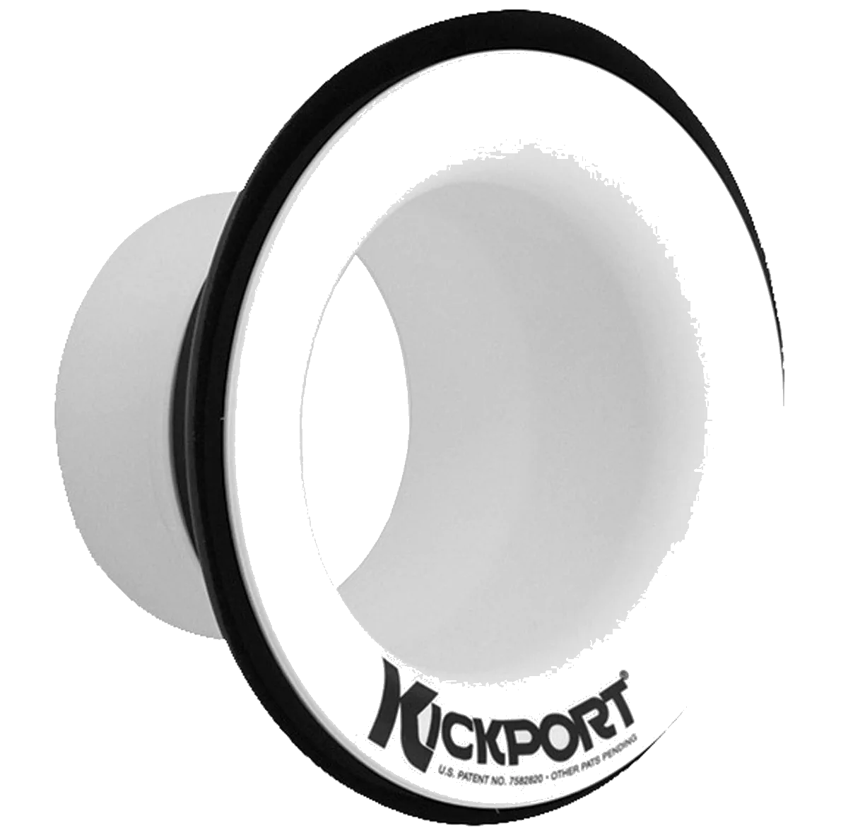 KickPort KP2-WH Bass Drum Enhancer Port – White — view 1