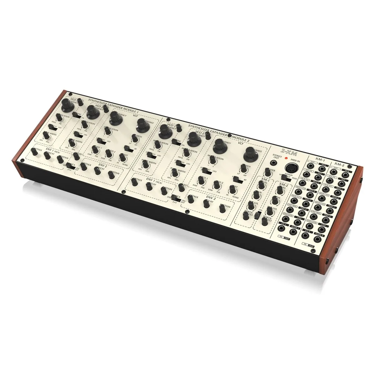 Behringer 2-XM Duophonic Analog Synthesizer Expander Module — view 2