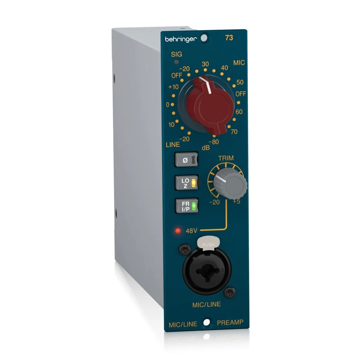 Behringer 73 Microphone Preamp — view 3