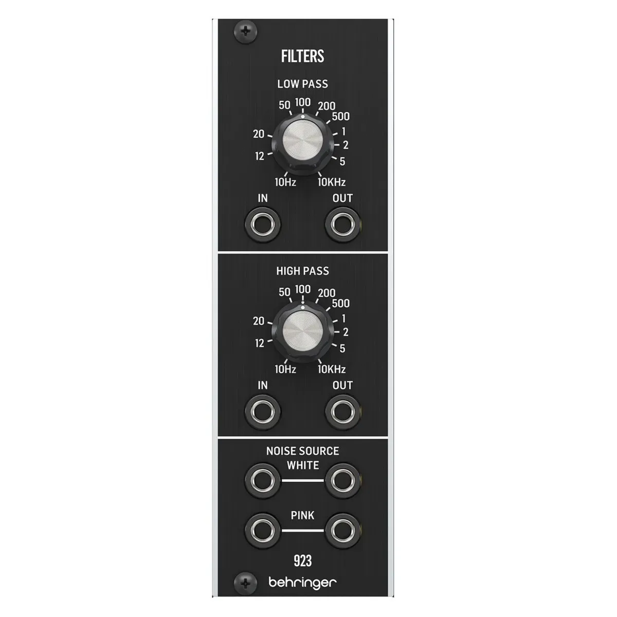 Behringer 923 Filters Analog Dual Filter Eurorack Module — view 1