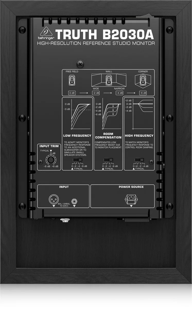 Behringer Truth B2030A 6.75 inch Studio Monitor — view 3