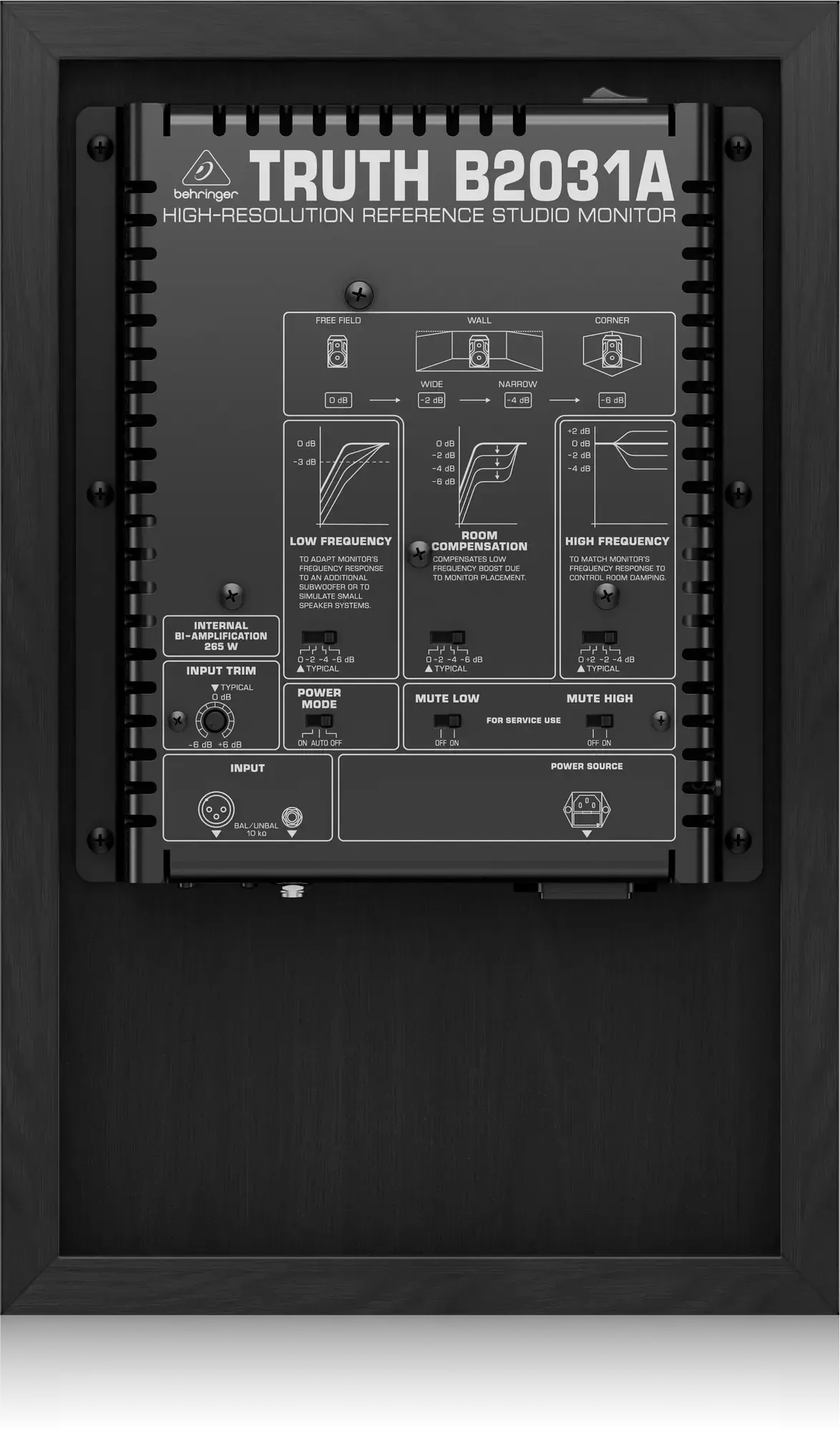 Behringer Truth B2031A 8.75 inch Powered Studio Monitor (Each) — view 3