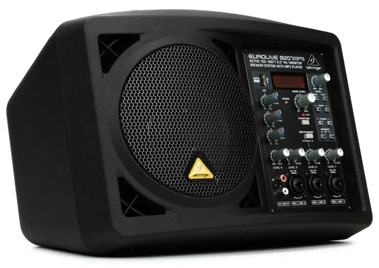 Behringer Eurolive B207MP3 150W 6.5 inch Personal PA/Monitor Speaker — view 3