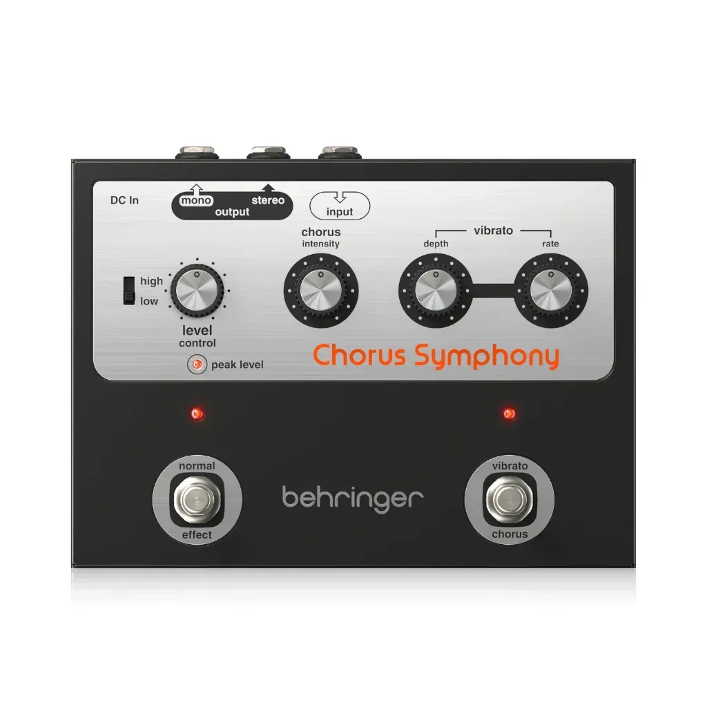 Behringer Chorus Symphony Chorus and Vibrato Guitar Pedal