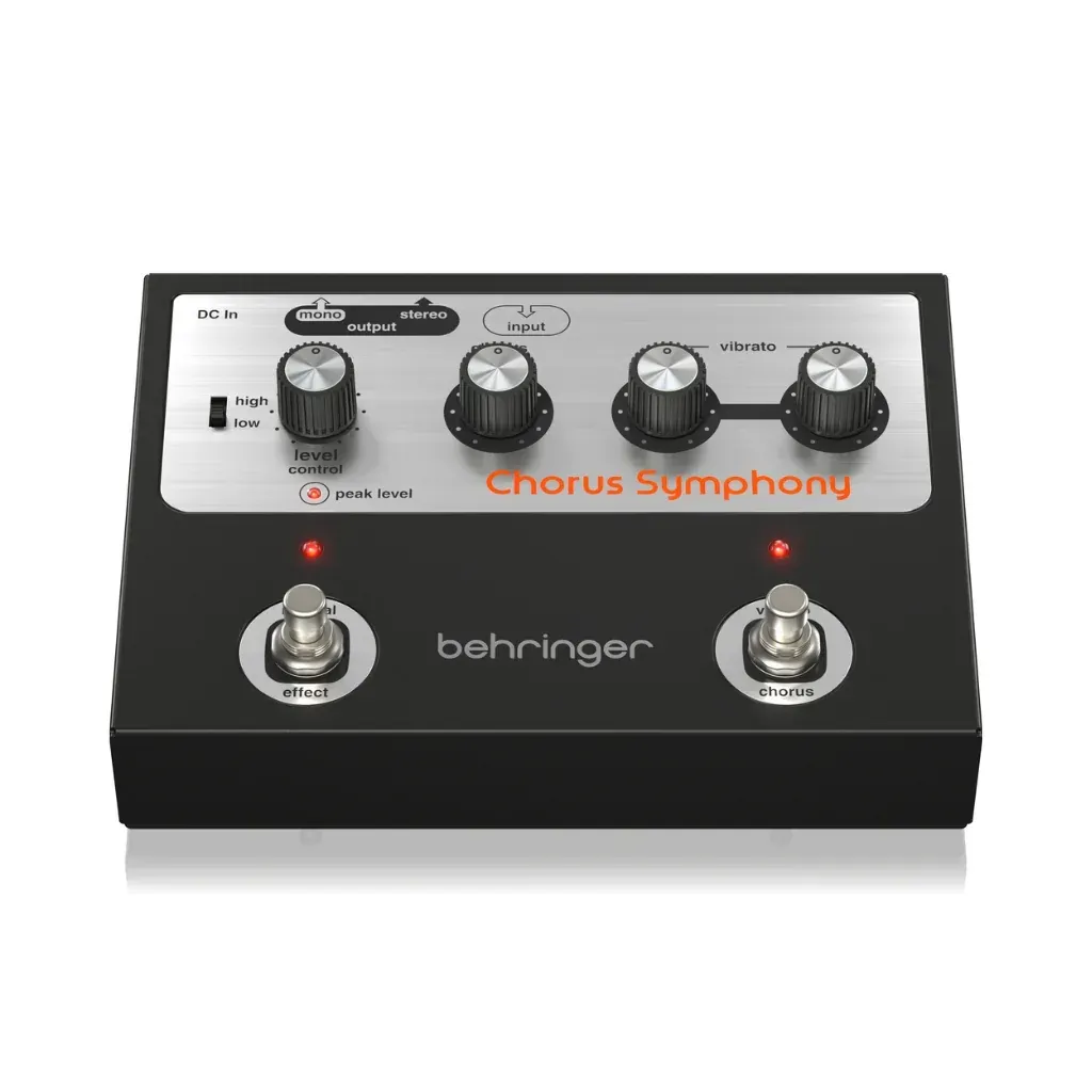 Behringer Chorus Symphony Chorus and Vibrato Guitar Pedal — view 2