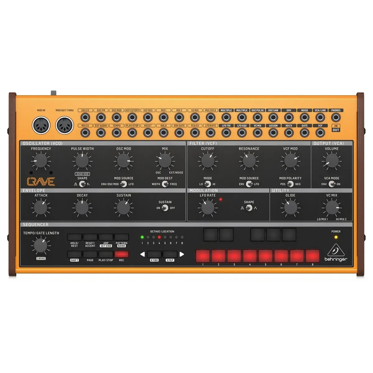 Behringer Crave Analog Synthesizer with Sequencer