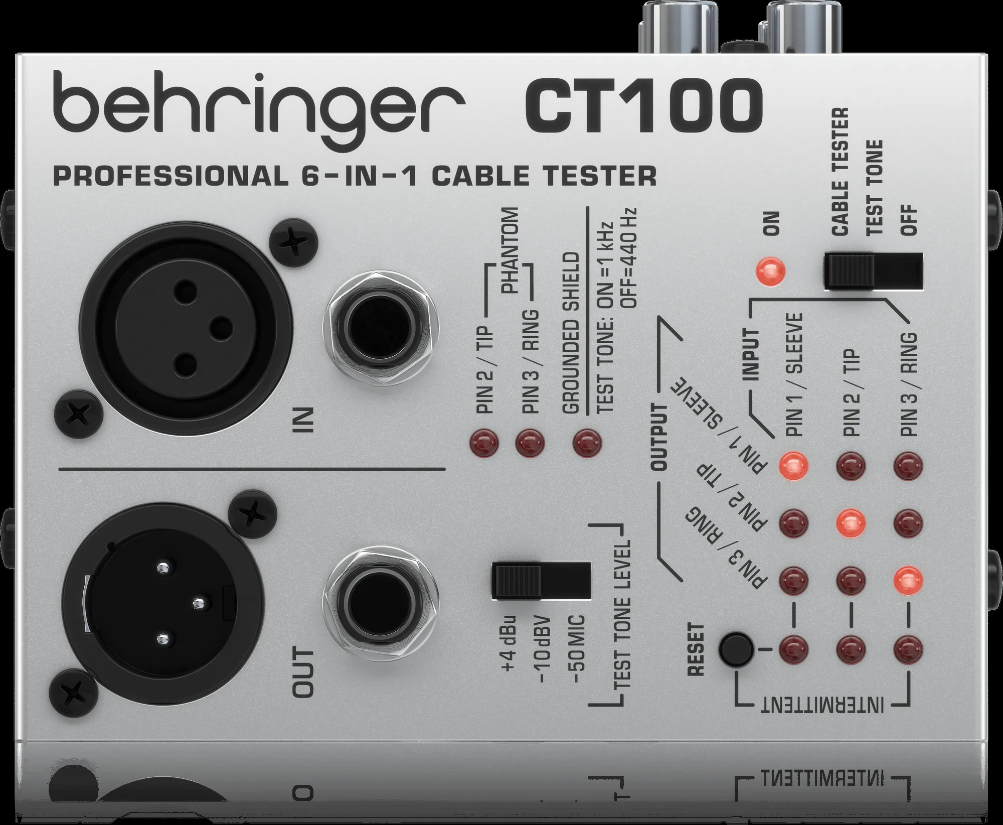 Behringer CT100 6-in-1 Cable Tester — view 2
