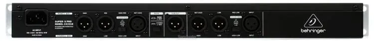 Behringer CX2310 Super X Pro 2 and 3 Way Mono Crossover — view 2