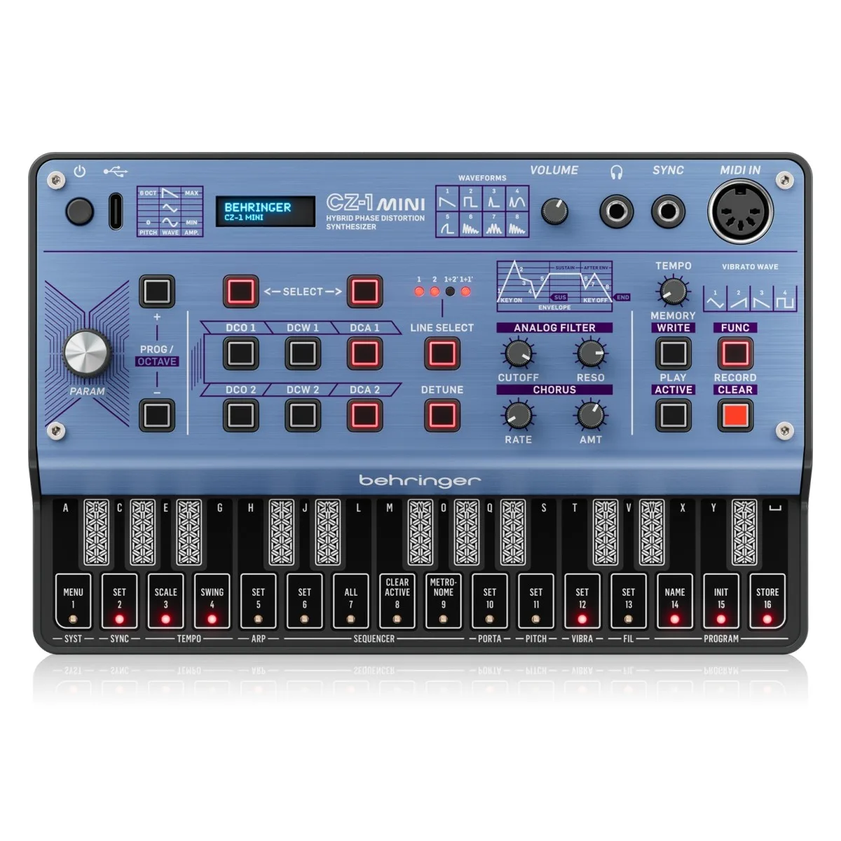 Behringer CZ-1 Mini Hybrid Phase Distortion Synthesizer
