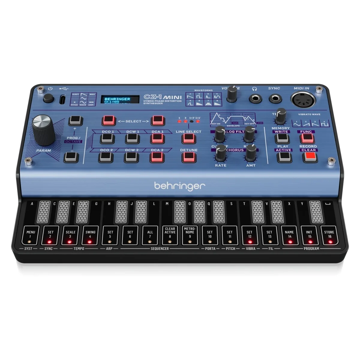 Behringer CZ-1 Mini Hybrid Phase Distortion Synthesizer — view 2