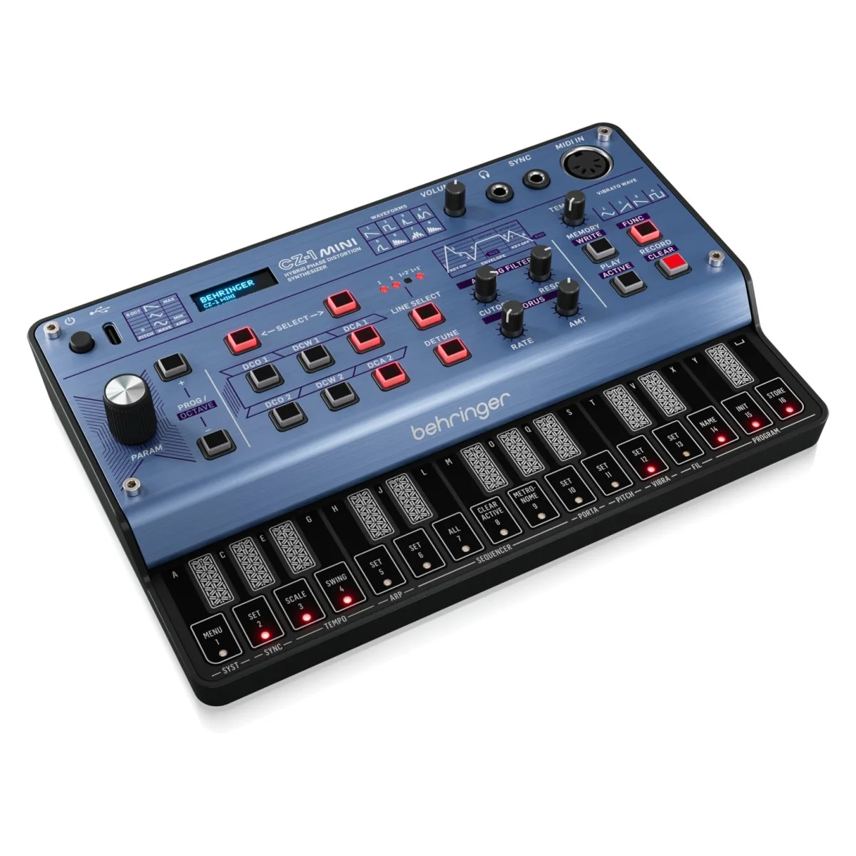 Behringer CZ-1 Mini Hybrid Phase Distortion Synthesizer — view 3