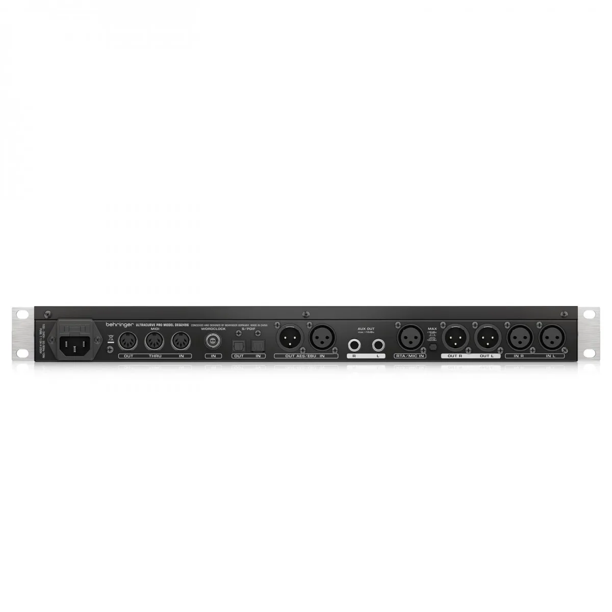 Behringer Ultracurve Pro DEQ2496 2-channel Equalizer and Mastering Processor — view 3
