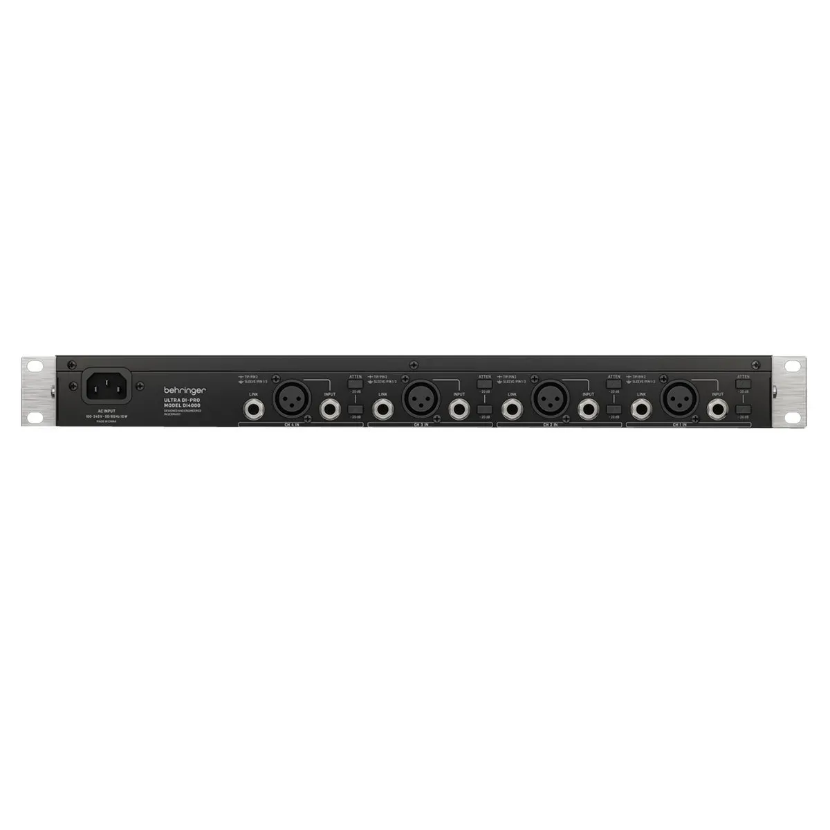 Behringer DI4000 V2 Professional 4-Channel Active DI-Box — view 3