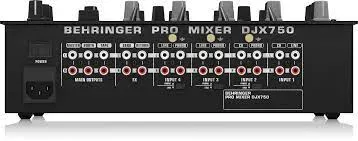 Behringer Pro Mixer DJX750 4-channel DJ Mixer — view 3