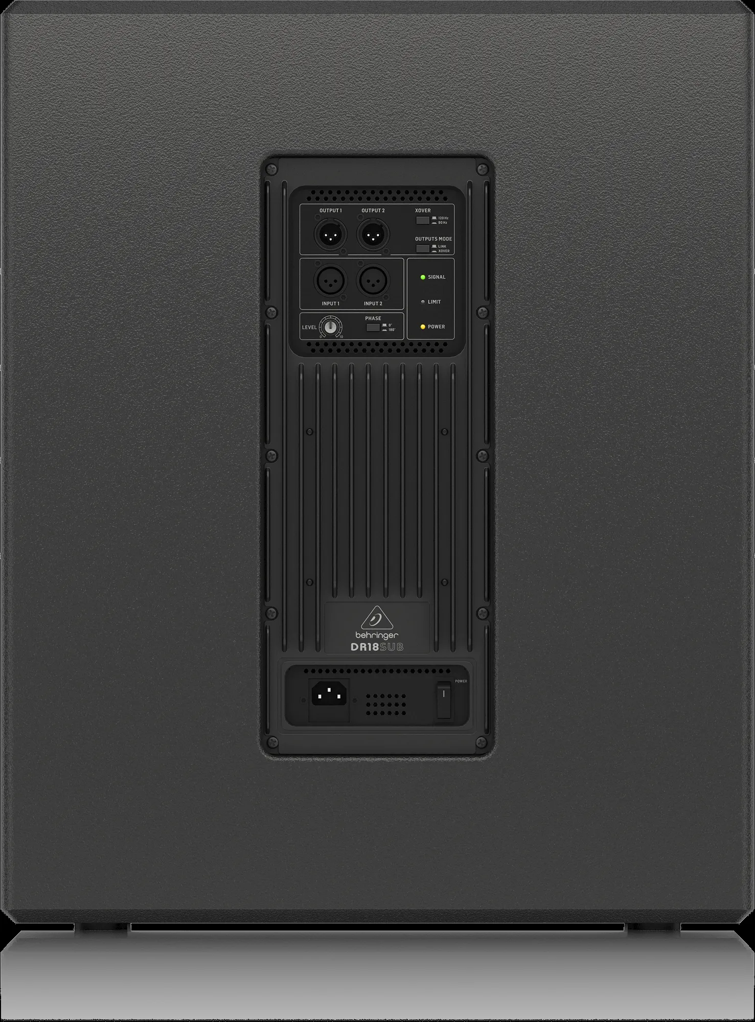Behringer DR18SUB 2400W 18 inch Powered Subwoofer — view 4