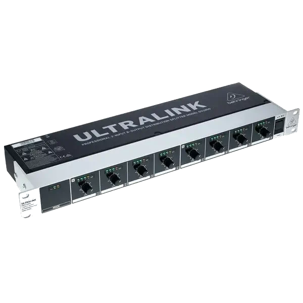 Behringer DS2800 Professional 2-Input 8-Output Distribution Splitter