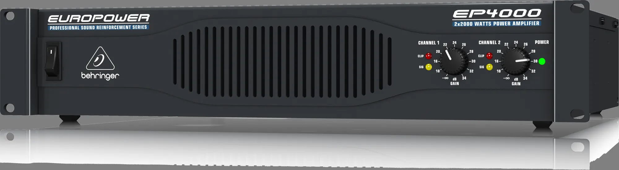 Behringer Europower EP4000 Power Amplifier — view 2