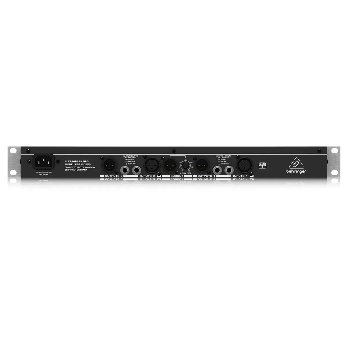 Behringer FBQ1502HD Ultragraph Pro Graphic Equaliser — view 3