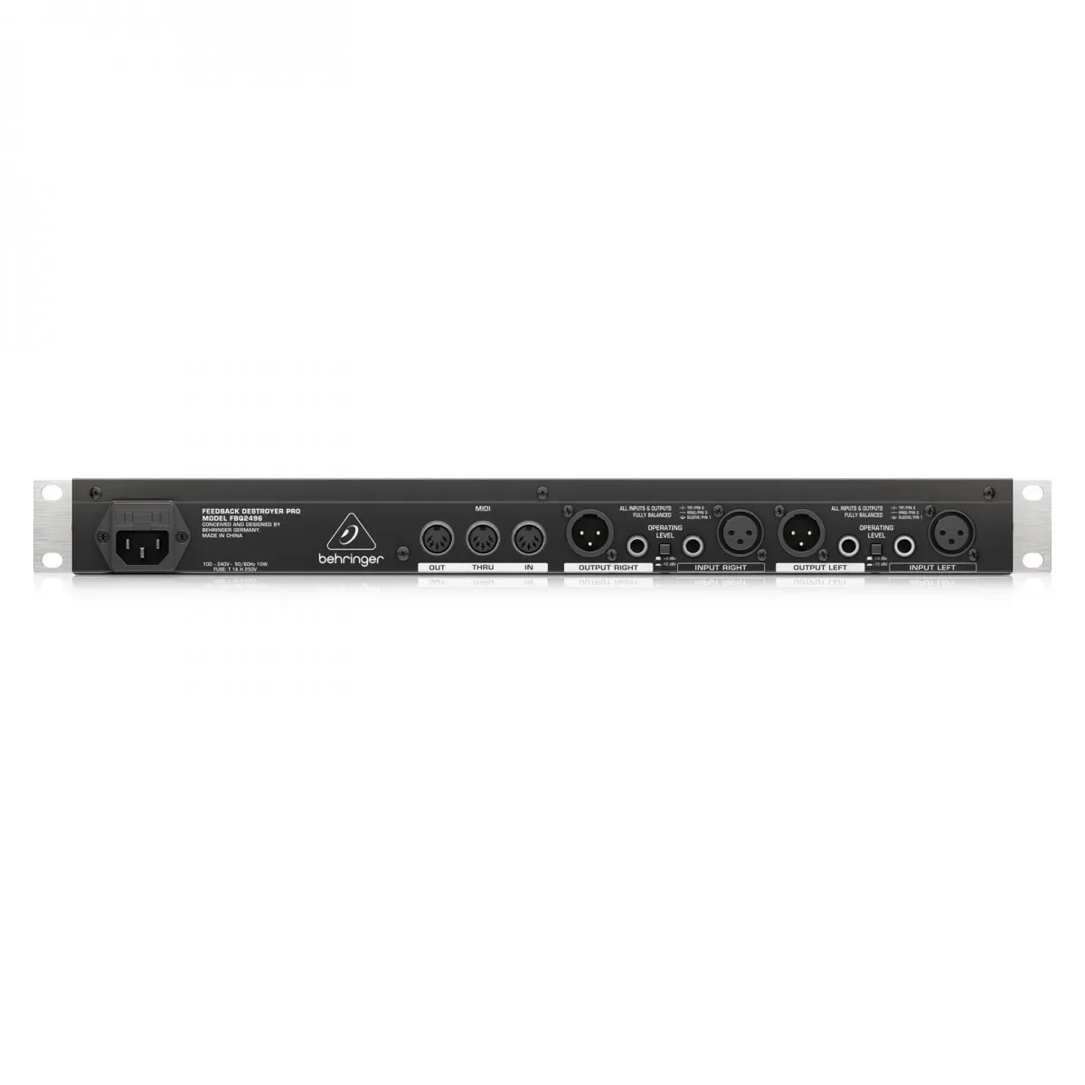 Behringer FBQ2496 Feedback Destroyer Pro — view 3