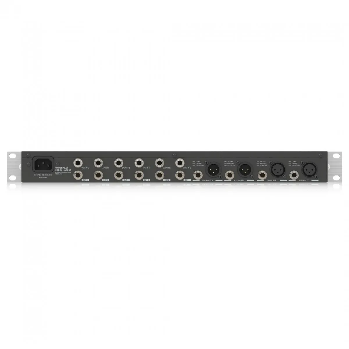 Behringer HA6000 6-Channel Headphone Amplifier — view 3