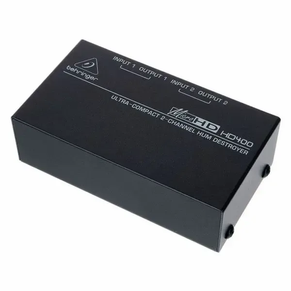 Behringer MicroHD HD400 2-channel Hum Destroyer — view 1