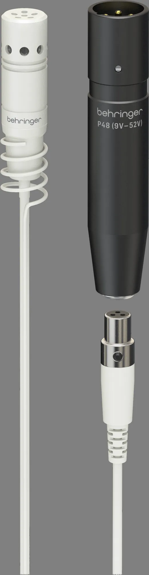 Behringer HM50 Premium Condenser Hanging Microphone (White) — view 4
