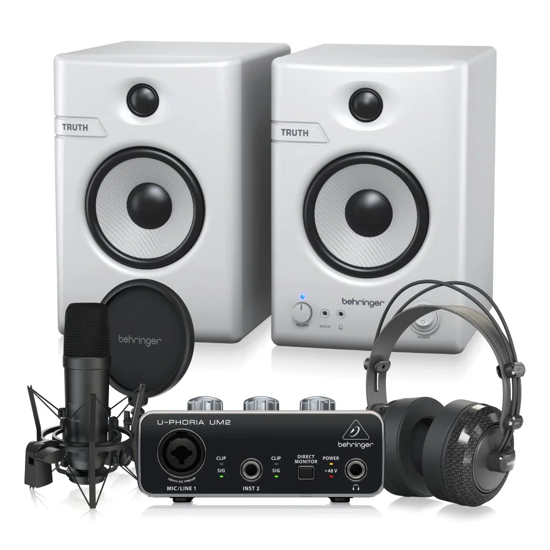 Behringer Home Studio Recording Bundle
