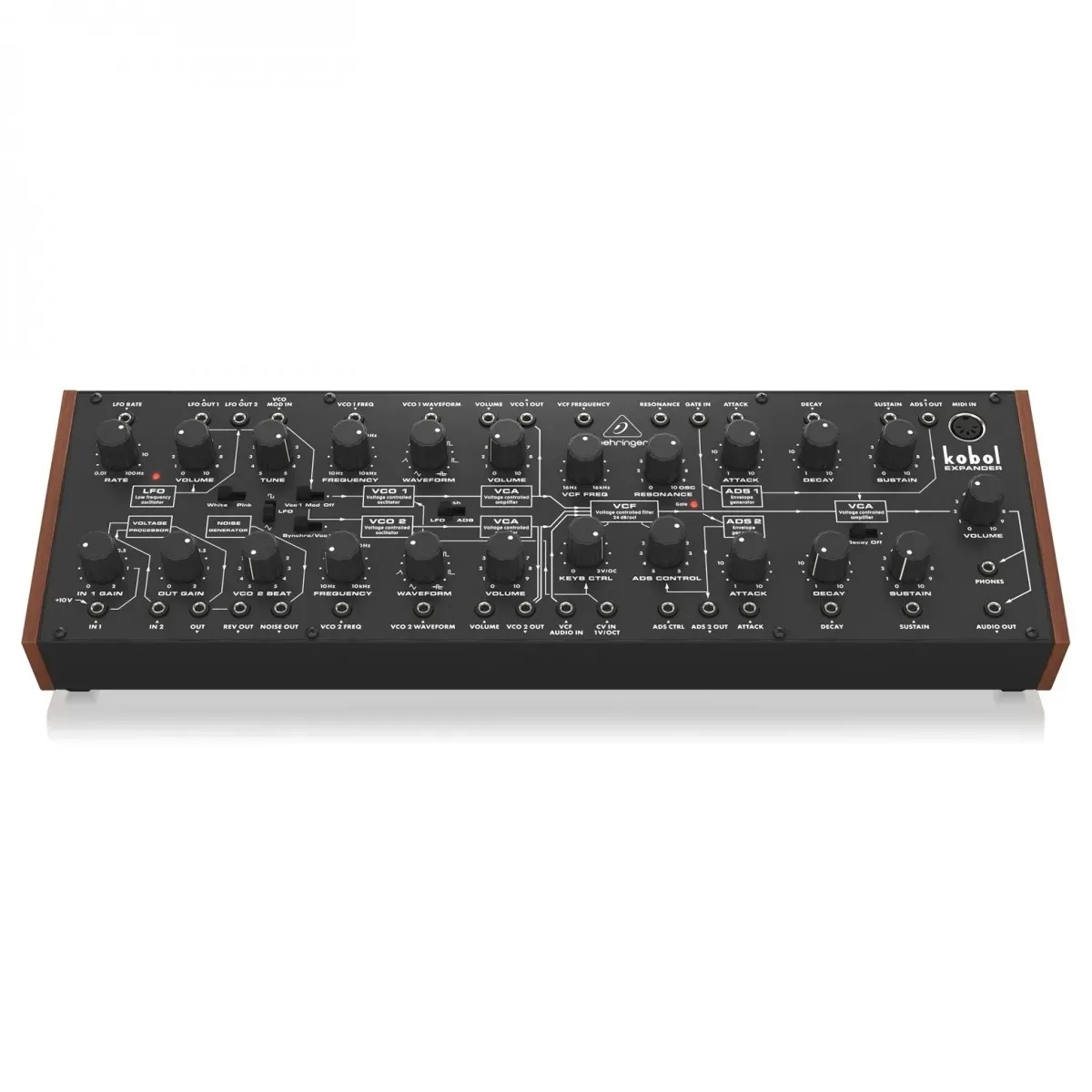 Behringer Kobol Expander Semi-modular Analog Synthesizer — view 2