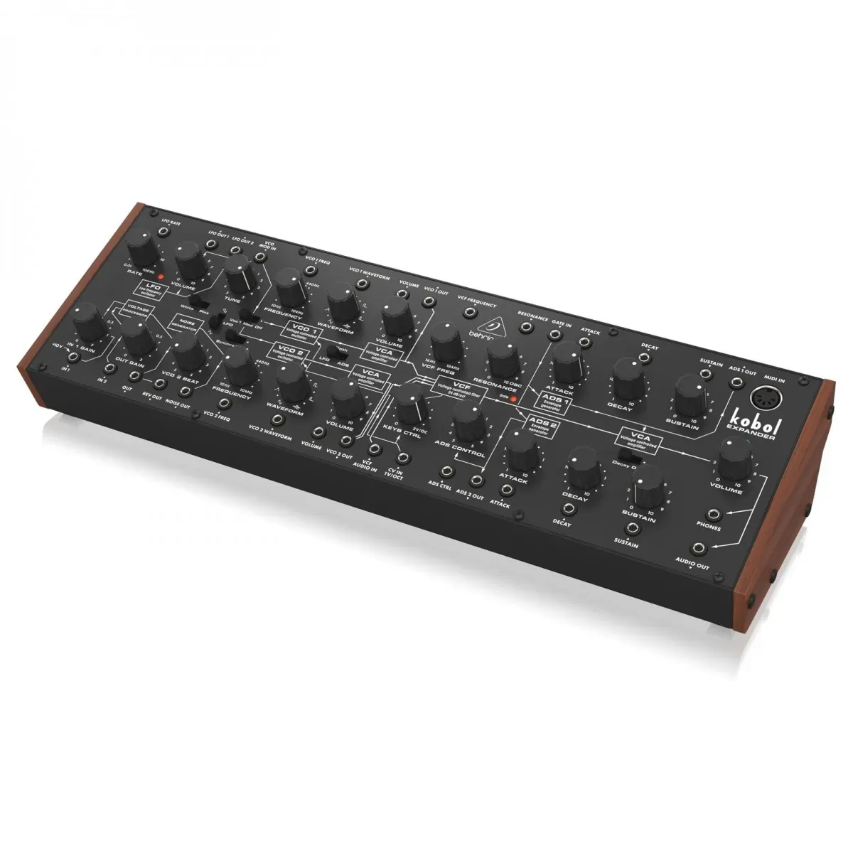Behringer Kobol Expander Semi-modular Analog Synthesizer — view 4