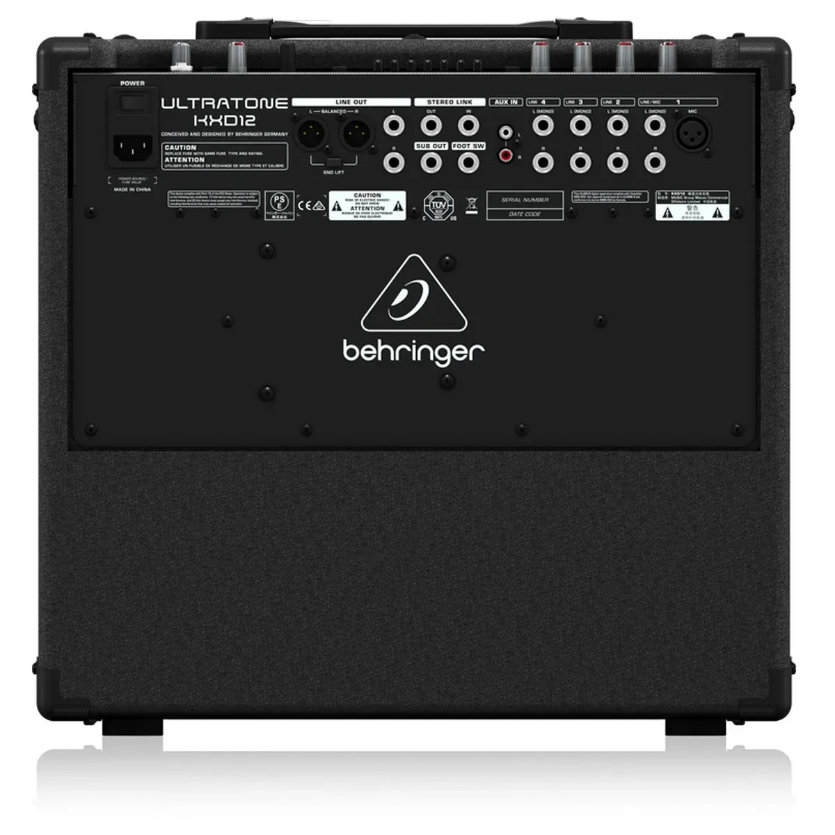 Behringer Ultratone KXD12 - 600W 12-inch Keyboard Amp — view 3