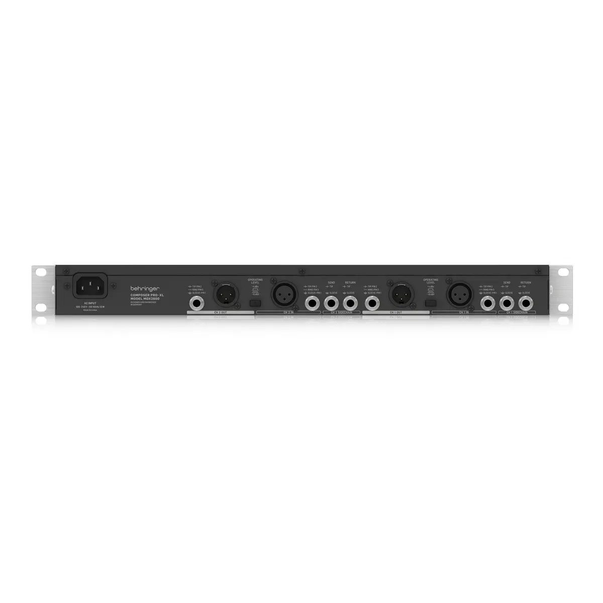 Behringer MDX2600 V2 Composer Pro XL Dynamics Processor — view 2