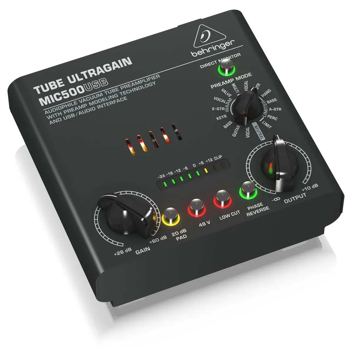 Behringer MIC500USB Tube Microphone Preamp — view 2