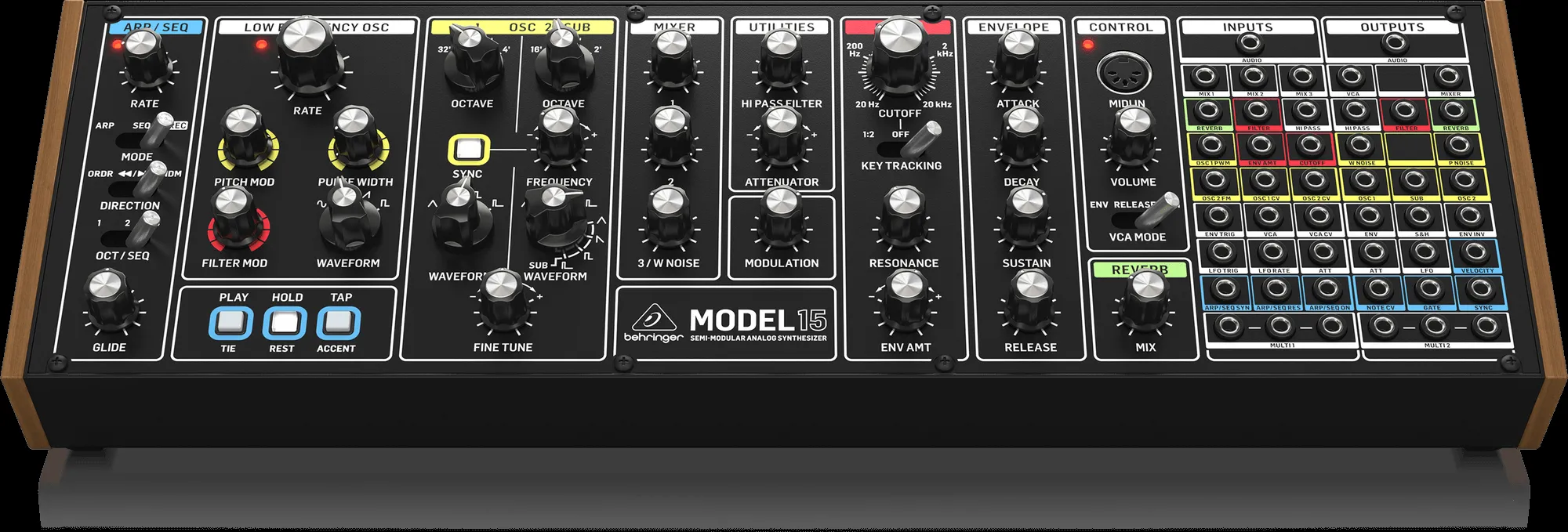 Behringer Model 15 Semi-modular Analog Synthesizer — view 3
