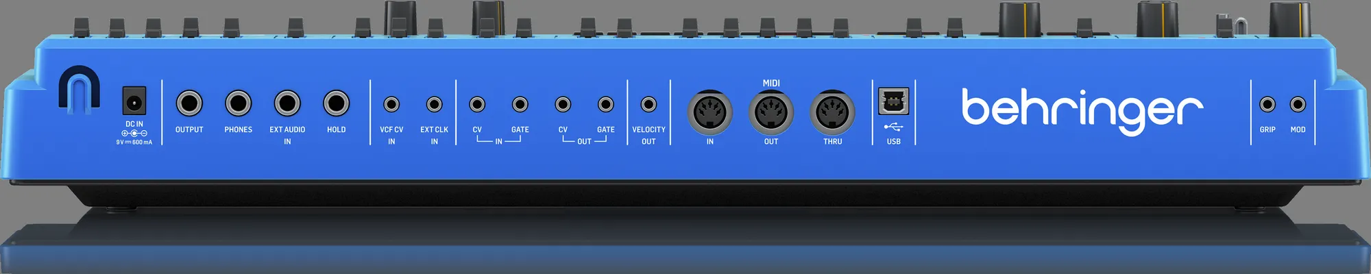 Behringer MS-1-BU Analog Synthesizer - Blue — view 5