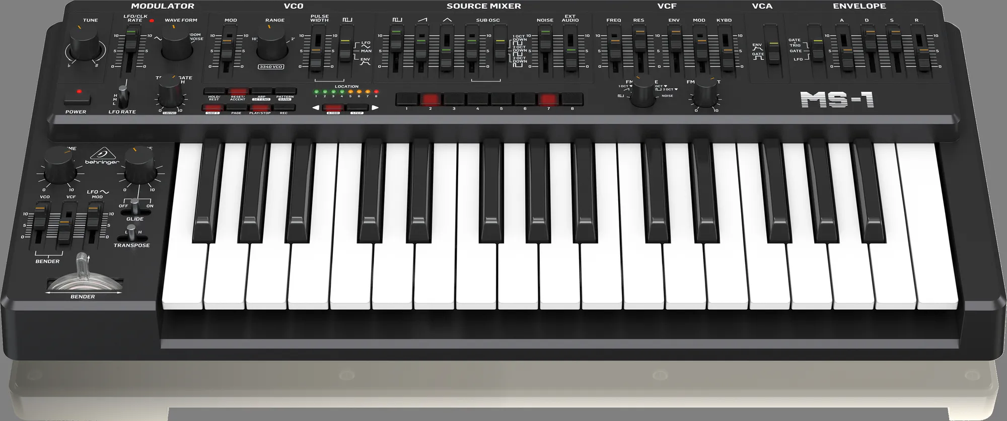 Behringer MS-1-BK Analog Synthesizer - Black — view 2