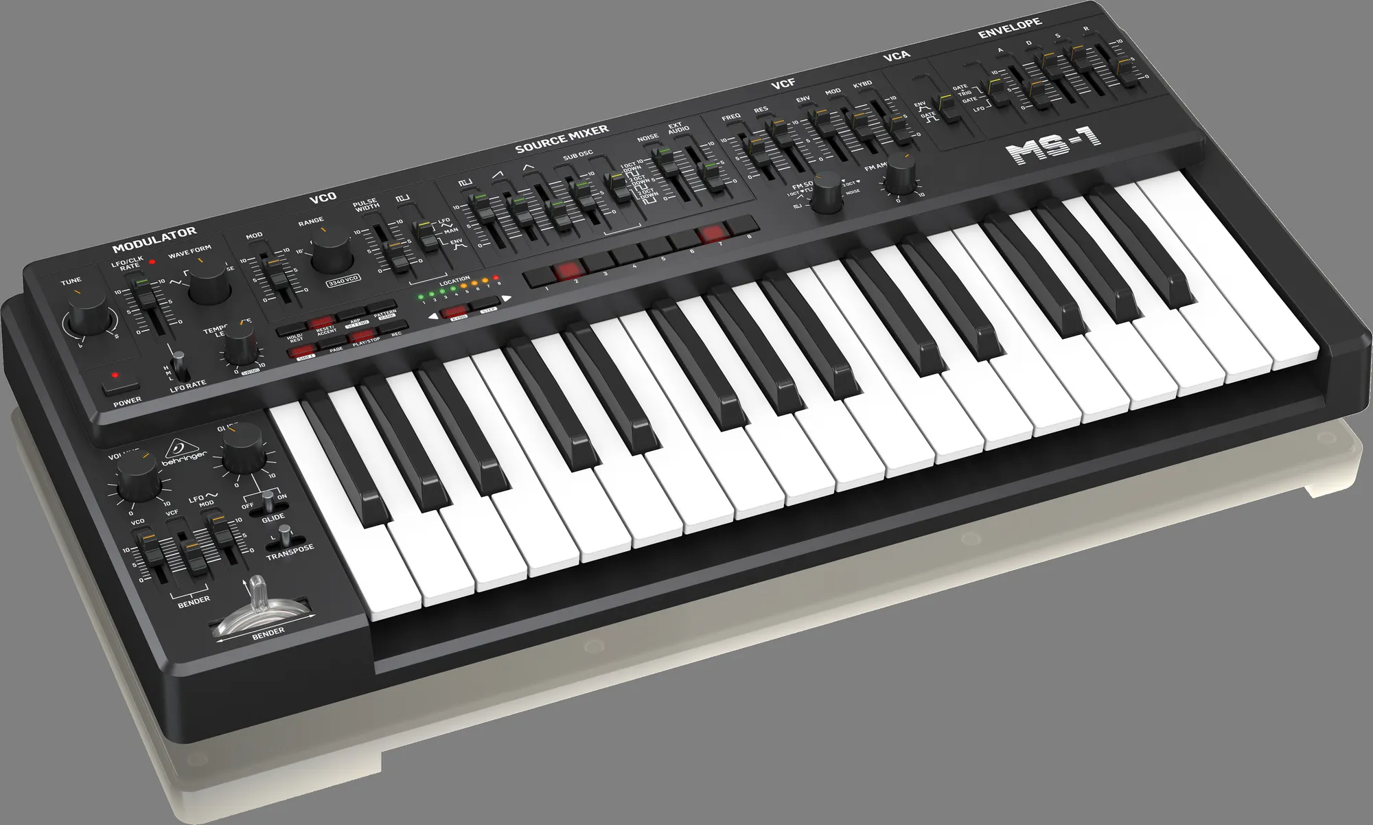 Behringer MS-1-BK Analog Synthesizer - Black — view 3