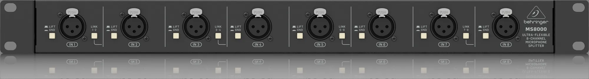 Behringer Ultralink MS8000 Microphone Splitter — view 2