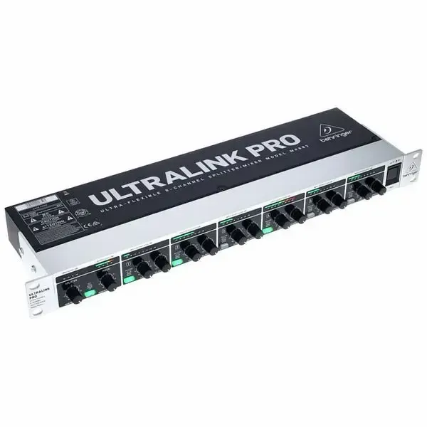 Behringer MX882 V2 Rackmount Mixer - Splitter — view 3