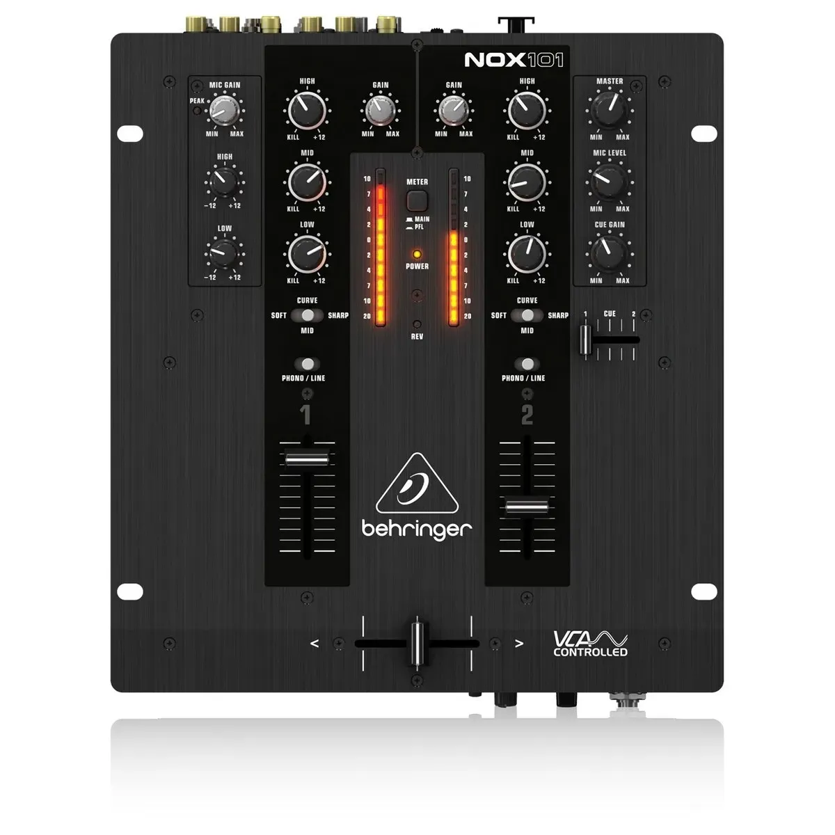 Behringer Pro Mixer NOX101 2-channel DJ Mixer