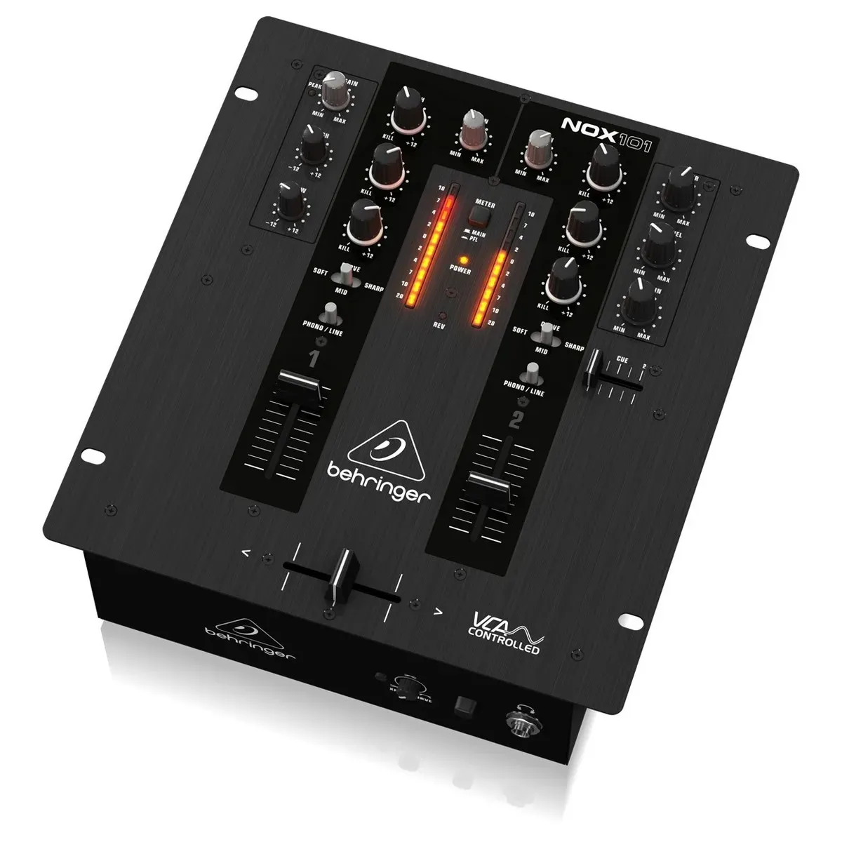 Behringer Pro Mixer NOX101 2-channel DJ Mixer — view 2