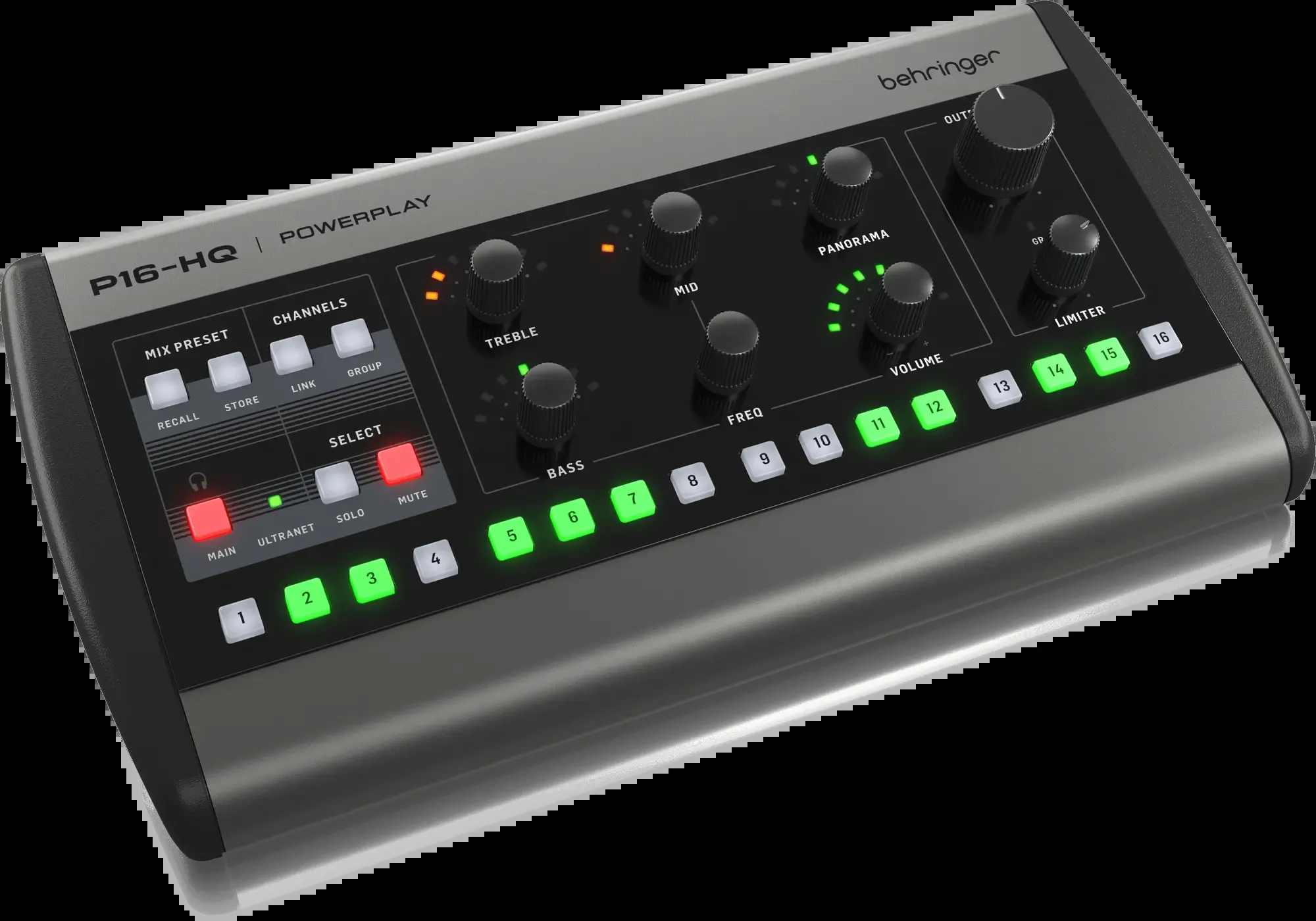Behringer Powerplay P16-HQ 16-channel Digital Personal Mixer — view 3