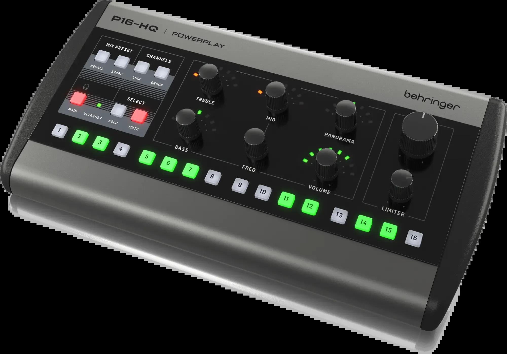 Behringer Powerplay P16-HQ 16-channel Digital Personal Mixer — view 4